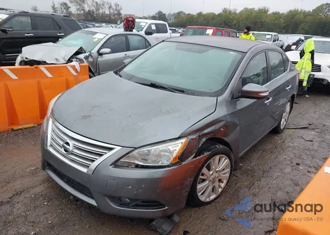 2015 Nissan Sentra Sl z USA, uszkodzony, nr VIN 3N1AB7APXFY310015